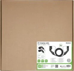 Deltaco E-Charge - Oplaadkabel Elektrische Auto - Type 2 | Type 2 - 16A / 11kW - 3 M -Auto-Onderdelen 1200x1141 2