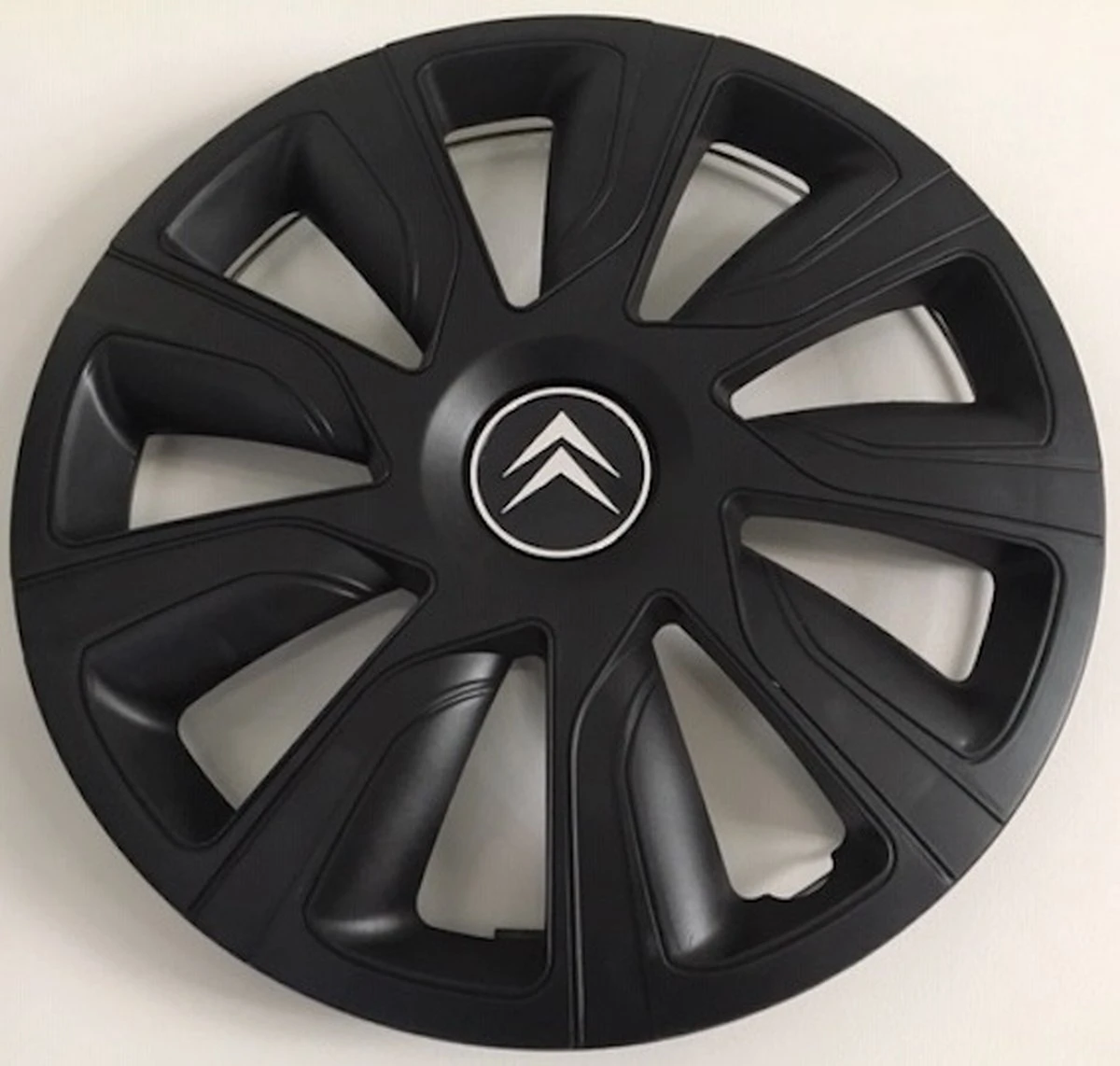 Wieldoppen Citroen C1 14 Inch Zwart (Set Van 4 Wieldoppen) 3 Wieldoppen Citroen C1 14 Inch Zwart (Set Van 4 Wieldoppen)
