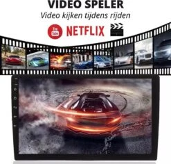 Universele 10 Inch HD Autoradio Met Bluetooth, USB & Youtube - Navigatie - Handsfree Radio Met Microfoon - Android Met Google Play - Inclusief Achteruitrijcamera -Auto-Onderdelen 1200x1145 2
