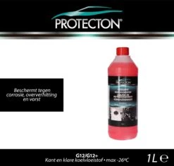 Protecton Koelvloeistof Auto G12/G12+ | 1 Liter | Beschermt Tegen Corrosie, Oververhitting En Vorst 15 Protecton Koelvloeistof Auto G12/G12+ | 1 Liter | Beschermt Tegen Corrosie, Oververhitting En Vorst -Auto-Onderdelen 1200x1146 3