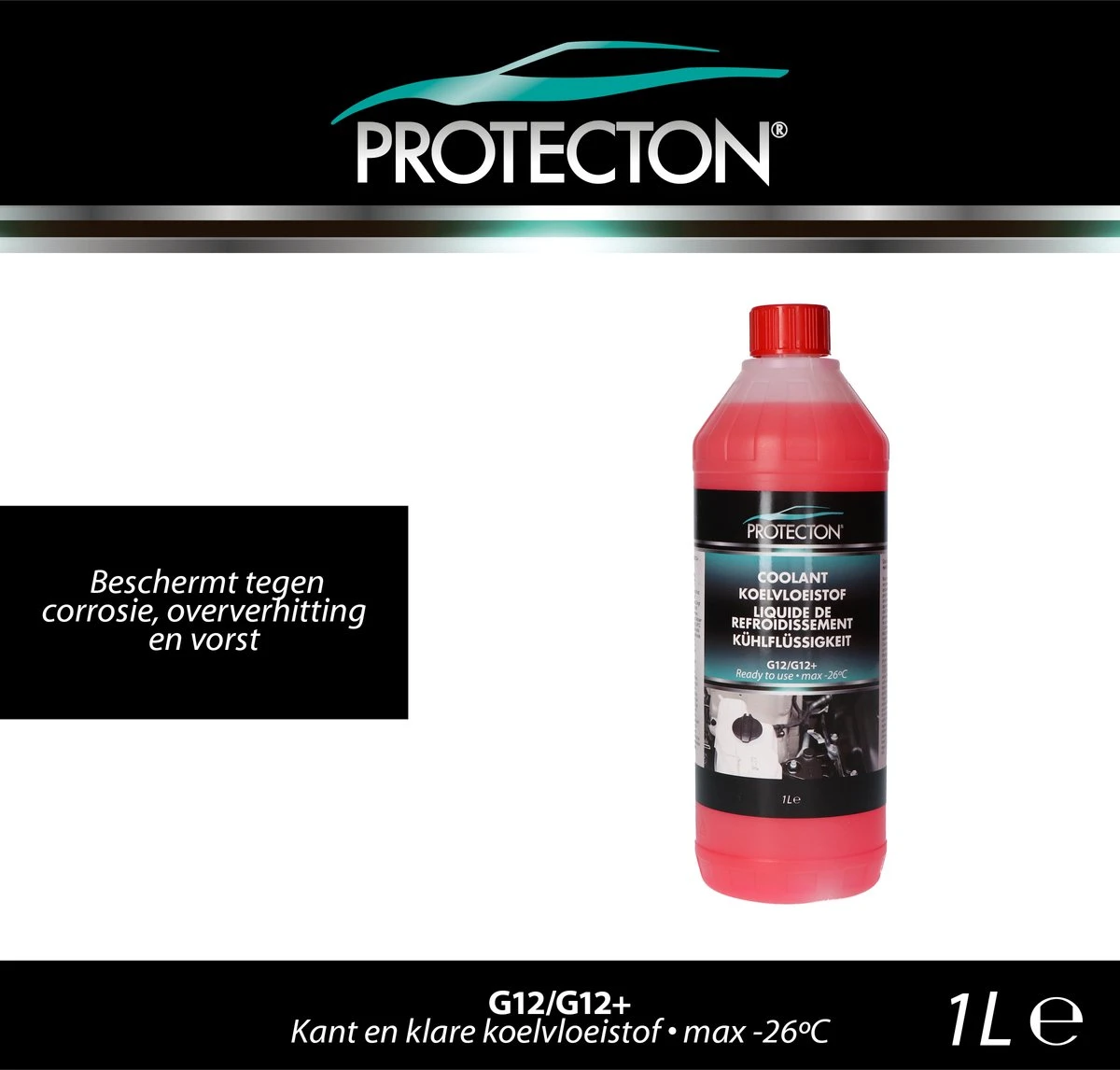 Protecton Koelvloeistof Auto G12/G12+ | 1 Liter | Beschermt Tegen Corrosie, Oververhitting En Vorst 8 Protecton Koelvloeistof Auto G12/G12+ | 1 Liter | Beschermt Tegen Corrosie, Oververhitting En Vorst - Afbeelding 6