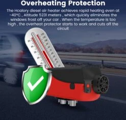Merkloos Standkachel | 12V 2KW | Diesel Luchtverwarmer Voor Auto Vrachtwagen -Auto-Onderdelen 1200x1147 12