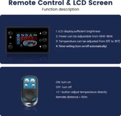 Merkloos Standkachel | 12V 2KW | Diesel Luchtverwarmer Voor Auto Vrachtwagen -Auto-Onderdelen 1200x1147 13