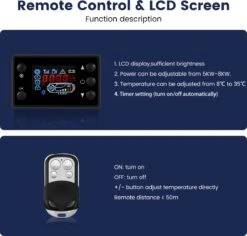 Merkloos Standkachels - Temperatuurregelaar - 8KW 12V Air Diesel Heater Standkachels - Met LCD Afstandsbediening - Voor Vrachtwagen Campers Auto Caravan -rood 26 Merkloos Standkachels - Temperatuurregelaar - 8KW 12V Air Diesel Heater Standkachels - Met LCD Afstandsbediening - Voor Vrachtwagen Campers Auto Caravan -rood -Auto-Onderdelen 1200x1147 20