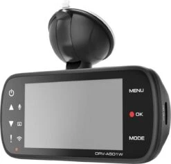 Kenwood DRV-A501W - 16GB Wide Quad HD DashCam Met Geïntegreerde 3.0" LCD, Wireless Link, GPS & G-sensor - RearCam-input -Auto-Onderdelen 1200x1147