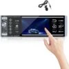 TechU™ Autoradio T139 – 1 Din Met Afstandsbediening & Stuurwielbediening – 4.0 Inch Touchscreen Monitor – FM Radio – Bluetooth – USB – AUX – SD – Handsfree Bellen