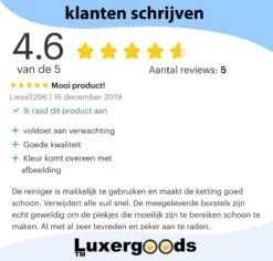 Luxergoods Fietsketting Reiniger - Ketting Schoonmaken - 9 Delig - Inclusief Borstel - Gratis Handschoenen - Fietskettingreiniger -Auto-Onderdelen 1200x1148 6