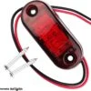Led Sidemarker Contourverlichting 2led 12/24V Rood