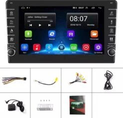 TechU™ Autoradio AT27 – 1 Din Dual Camera – 8” Touchscreen Monitor – Bluetooth & Wifi – Android 9.1 – Handsfree Bellen – FM Radio – USB – GPS Navigatie 25 TechU™ Autoradio AT27 – 1 Din Dual Camera – 8” Touchscreen Monitor – Bluetooth & Wifi – Android 9.1 – Handsfree Bellen – FM Radio – USB – GPS Navigatie -Auto-Onderdelen 1200x1152 2