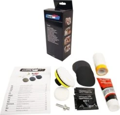 Work Plus Koplamp Polijstset 14 Delig, Polijst Set Voor Voor Vergeling Van De Koplampen T.b.v. De APK