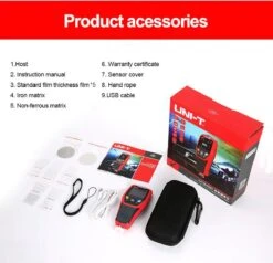 UNI-T UT343D - Nauwkeurige Lakdiktemeter / Laagdiktemeter / Schadedetectiemeter - 0 Tot 1250um 8 UNI-T UT343D - Nauwkeurige Lakdiktemeter / Laagdiktemeter / Schadedetectiemeter - 0 Tot 1250um -Auto-Onderdelen 1200x1155 8