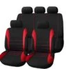 Stoelhoezenset 9 Delig Universeel Rood