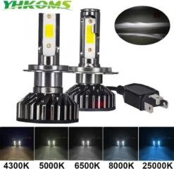 Merkloos H7 LED 8000K Wit Dimlicht - Koplampen (set) [Witte Koplampen - Witte Dimlichten] -Auto-Onderdelen 1200x1165 2