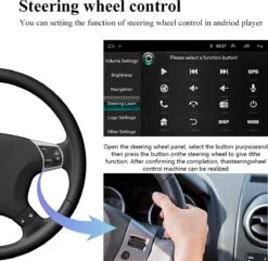 Auto Radio - Android 11 - Carplay -9 Inch HD Scherm - Autoradio- WIFI GPS - USB -Navigatie- Volkswagen,Skoda&Seat - Achteruitrij Camera -Auto-Onderdelen 1200x1170 4