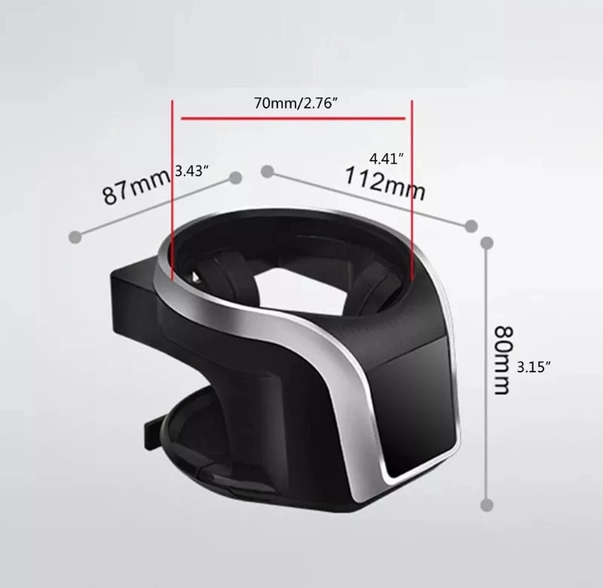 Bekerhouder Auto Hoog Kwaliteit / Drankhouder Auto / Koffie Houder Auto / Bekerhouder Auto / Blikjeshouder / Auto Accessoire Blikjeshouder - Drankhouder - Frisdrank Houder - Ventilatierooster Bekerhouder 8 Bekerhouder Auto Hoog Kwaliteit / Drankhouder Auto / Koffie Houder Auto / Bekerhouder Auto / Blikjeshouder / Auto Accessoire Blikjeshouder - Drankhouder - Frisdrank Houder - Ventilatierooster Bekerhouder - Afbeelding 6