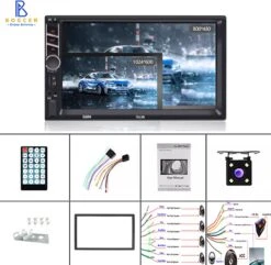 Boscer® Autoradio 2Din Universeel | Apple Carplay & Android Auto | 7' HD Touchscreen | USB - AUX - Bluetooth | Achteruitrijcamera 17 Boscer® Autoradio 2Din Universeel | Apple Carplay & Android Auto | 7' HD Touchscreen | USB - AUX - Bluetooth | Achteruitrijcamera -Auto-Onderdelen 1200x1171 2