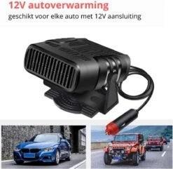 Merkloos Hoobi® Autoverwarming - Auto Ontdooier - Voorruitverwarming- Auto Verwarming - Duurzaam Ontwerp - 360 Graden Rotatie - 2 In 1 - 12V/120W - Ideaal Voor Bevroren Ramen – Autoverwarmer - Car Heater - Zwart 12 Merkloos Hoobi® Autoverwarming - Auto Ontdooier - Voorruitverwarming- Auto Verwarming - Duurzaam Ontwerp - 360 Graden Rotatie - 2 In 1 - 12V/120W - Ideaal Voor Bevroren Ramen – Autoverwarmer - Car Heater - Zwart -Auto-Onderdelen 1200x1173 9