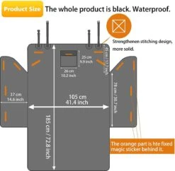 Kofferbakbescherming Voor Hond - Universele Antislip Autolaars Hondendeken Met Zijbescherming En Bumperbescherming, Waterdicht En Aangroeiwerende, Gemakkelijk Schoon Te Maken 10 Kofferbakbescherming Voor Hond - Universele Antislip Autolaars Hondendeken Met Zijbescherming En Bumperbescherming, Waterdicht En Aangroeiwerende, Gemakkelijk Schoon Te Maken -Auto-Onderdelen 1200x1174 8