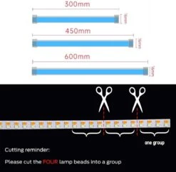 Merkloos Dynamische Sequentiële LED Strip - 30cm (Set) [Dagrijverlichting Knipperlichten Ledstrip] -Auto-Onderdelen 1200x1176 6