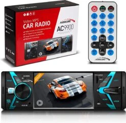 Autoradio Met Scherm Bluetooth USB SD Hands-free Kit -Auto-Onderdelen 1200x1177 2