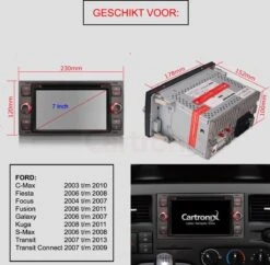 Ford Transit Autoradio Navigatie | Android 10 | Fiësta Focus Connect C-Max 13 Ford Transit Autoradio Navigatie | Android 10 | Fiësta Focus Connect C-Max -Auto-Onderdelen 1200x1177 3