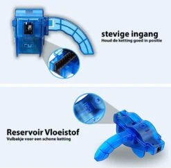 Luxergoods Fietsketting Reiniger - Ketting Schoonmaken - 9 Delig - Inclusief Borstel - Gratis Handschoenen - Fietskettingreiniger -Auto-Onderdelen 1200x1177 9
