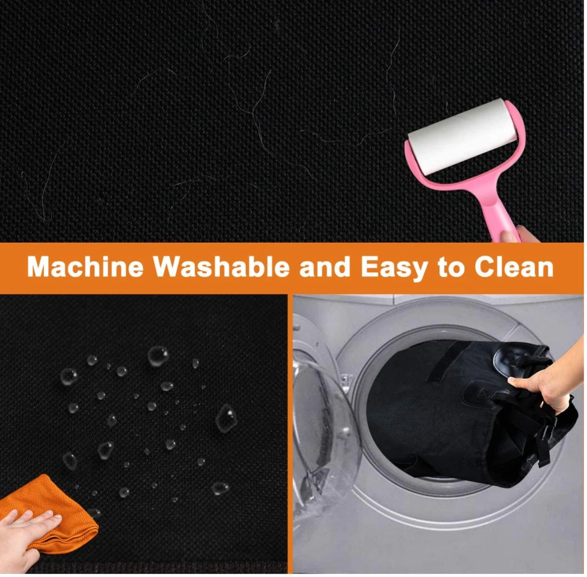 Kofferbakbescherming Voor Hond - Universele Antislip Autolaars Hondendeken Met Zijbescherming En Bumperbescherming, Waterdicht En Aangroeiwerende, Gemakkelijk Schoon Te Maken 4 Kofferbakbescherming Voor Hond - Universele Antislip Autolaars Hondendeken Met Zijbescherming En Bumperbescherming, Waterdicht En Aangroeiwerende, Gemakkelijk Schoon Te Maken - Afbeelding 2