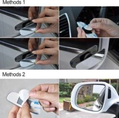 Cabantis Dodehoekspiegel Set Van 2|Autospiegel|Veiligheid|Parkeren|2x Rechthoek-vormig -Auto-Onderdelen 1200x1180 6