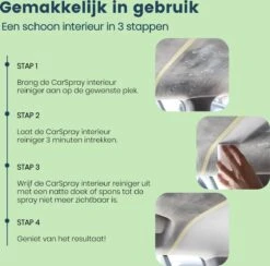 CarSpray - Auto Interieur Reiniger - Auto Poets Pakket - Cockpitspray - Auto Bekleding Reiniger - DashBoard Schoonmaken -Auto-Onderdelen 1200x1186 3
