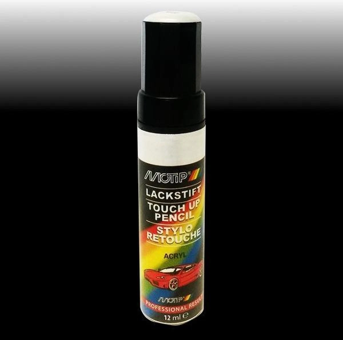 Motip 900106 - Auto Lakstift - Mat Zwart - 12 Ml 7 Motip 900106 - Auto Lakstift - Mat Zwart - 12 Ml - Afbeelding 5