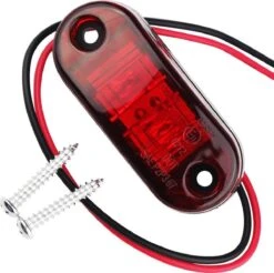 Led Sidemarker Contourverlichting 2led 12/24V Rood -Auto-Onderdelen 1200x1193 5