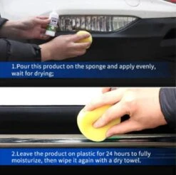 TLVX Kunststof Herstel Auto / Plastic Kleur Herstellen / Plastic Coating / Bumper Black / Kunststof Verkleuring Herstel / Plastic Onderdelen Vernieuwen / Kleur Bumper Herstellen / Bumper Zwart Maken / Langdurige Bescherming / Waterproof / 50ML 21 TLVX Kunststof Herstel Auto / Plastic Kleur Herstellen / Plastic Coating / Bumper Black / Kunststof Verkleuring Herstel / Plastic Onderdelen Vernieuwen / Kleur Bumper Herstellen / Bumper Zwart Maken / Langdurige Bescherming / Waterproof / 50ML -Auto-Onderdelen 1200x1197 20