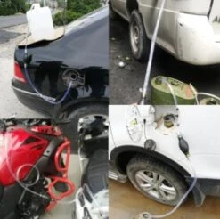 TLVX Brandstofpomp Hoge Kwaliteit – Handpomp – Vloeistofpomp - Waterpomp – Benzinepomp – Hevelpomp - Dieselpomp – Sifonpomp – Auto Brandstof Pomp - Eenvoudig Brandstof Overhevelen Vanuit Jerrycan – 5L/min -Auto-Onderdelen 1200x1197 29