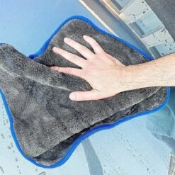 ForDig 1100 GSM Microvezeldoeken (3 Stuks) – Anti Kras – Super Absorberend - Auto Droogdoek – Microvezel Droogdoek – Watermagneet – 40 X 40 Cm -Auto-Onderdelen 1200x1199 2