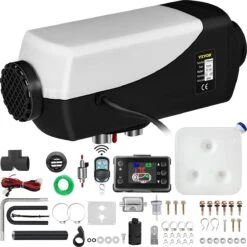 VEVOR 12V Standkachel Diesel - 8KW Diesel Heater - Lucht Standkachel Met LCD-schakelaar Standkachel Voor Auto RV Boten Vrachtwagen Camper Bus - Handig