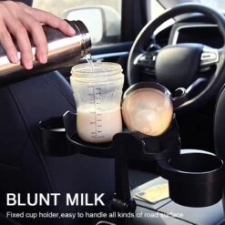 2 In 1 Auto Mobiele Telefoon Bekerhouder Lade Auto Voertuig Voedsel Tafel Auto Lade Tafel Voor Eten -Auto-Onderdelen 1200x1200 1048