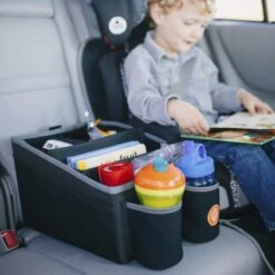 Prince Lionheart ReisOrganizer | Auto-organizer | Geïsoleerde Bekerhouders | 2 Flessenhouders | 2 Karabijnhaken - Zwart -Auto-Onderdelen 1200x1200 1055