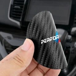 Merkloos Set Van 2 Bekerhouder Inleggers - Performance - Carbon Look - Geschikt Voor BMW - Past Bij Oa. BMW 1-serie / 3-serie / 5-serie / E46 / E90 / E92 / M3 / M4 / M5 / X1 / X3 / X5 - Carbon Bekerhouders Onderzetters - Zwart Met Rood - Auto Accessoires -Auto-Onderdelen 1200x1200 1063