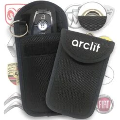 Arclit® | 2x Autosleutel RFID Anti-Diefstal Beschermhoes + 2x RFID Kaarthouders | 2Pack | Keyless Entry Beveiliging Hoesje | Signaal Blokkerende Beschermhoes | Voordeelverpakking -Auto-Onderdelen 1200x1200 1091
