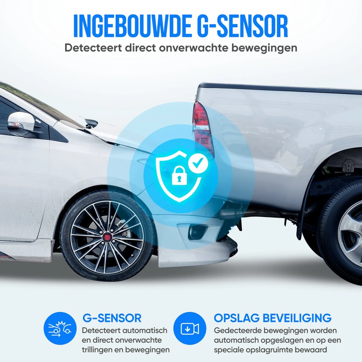 Strex Dashcam Voor Auto - Dashboard Camera - 1080P Full HD Auto Camera Met Bewegingsdetectie - Nachtzicht - G-Sensor - 150° Groothoeklens 7 Strex Dashcam Voor Auto - Dashboard Camera - 1080P Full HD Auto Camera Met Bewegingsdetectie - Nachtzicht - G-Sensor - 150° Groothoeklens - Afbeelding 5