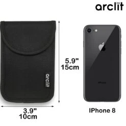 Arclit® | 2x Autosleutel RFID Anti-Diefstal Beschermhoes + 2x RFID Kaarthouders | 2Pack | Keyless Entry Beveiliging Hoesje | Signaal Blokkerende Beschermhoes | Voordeelverpakking | Maat M 13 Arclit® | 2x Autosleutel RFID Anti-Diefstal Beschermhoes + 2x RFID Kaarthouders | 2Pack | Keyless Entry Beveiliging Hoesje | Signaal Blokkerende Beschermhoes | Voordeelverpakking | Maat M -Auto-Onderdelen 1200x1200 1103