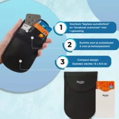 Faraday Kooi Hoesje (2 PACK) + 2x RFID Kaarthouders - Autosleutel RFID Antidiefstal - Keyless Entry Go Sleutel Etui - Qwality4u 13 Faraday Kooi Hoesje (2 PACK) + 2x RFID Kaarthouders - Autosleutel RFID Antidiefstal - Keyless Entry Go Sleutel Etui - Qwality4u -Auto-Onderdelen 1200x1200 1107