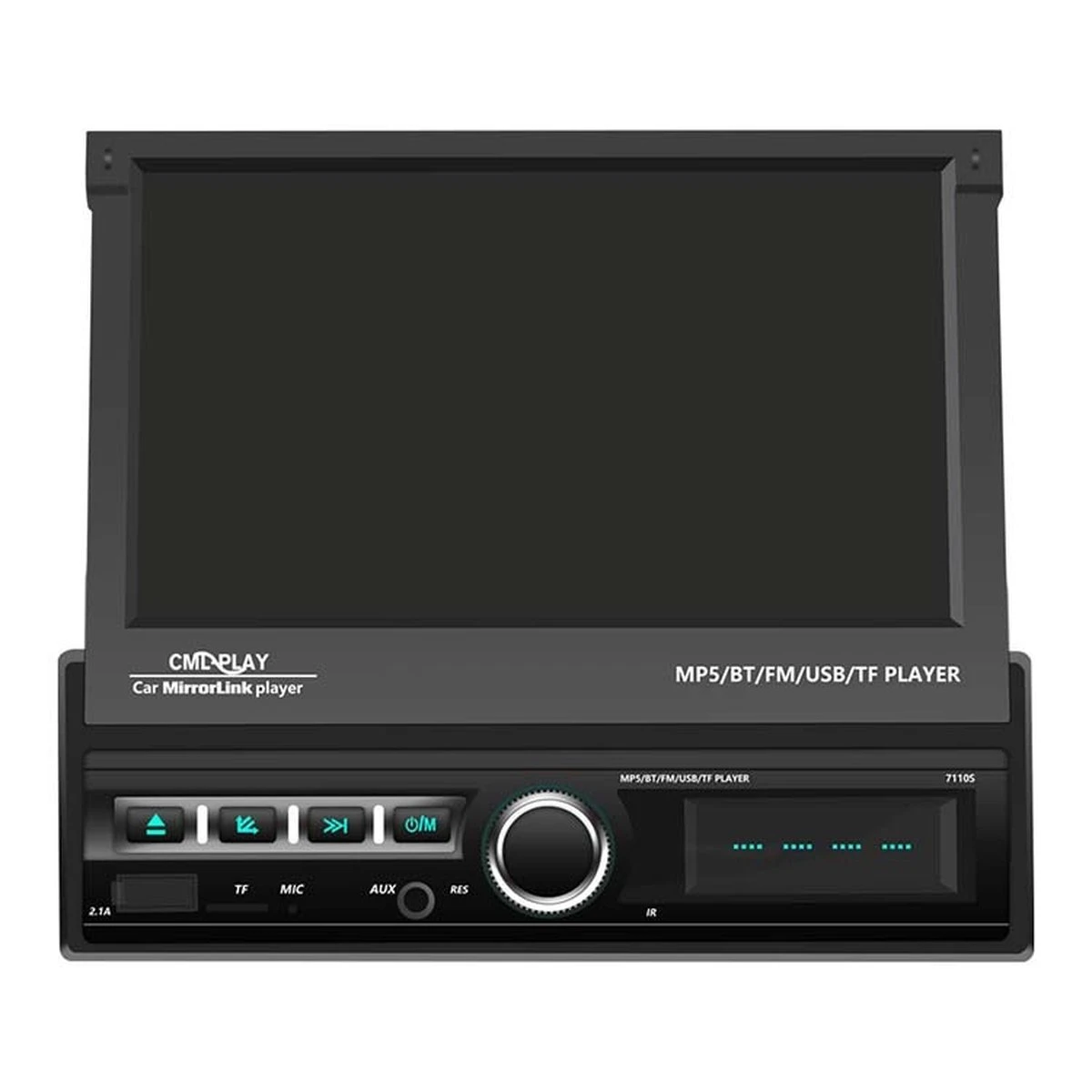 TechU™ Autoradio Met Klapscherm T96 Touchscreen – 1 Din Met Afstandsbediening – 7 Inch Kleuren Display – Bluetooth – AUX – USB – SD – FM Radio – Handsfree Bellen 16 TechU™ Autoradio Met Klapscherm T96 Touchscreen – 1 Din Met Afstandsbediening – 7 Inch Kleuren Display – Bluetooth – AUX – USB – SD – FM Radio – Handsfree Bellen - Afbeelding 14