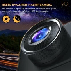 Vital Qualitys® - Dashcam Voor Auto - 1080HD & Nachtvisie - G-sensor - Parkeerbewaking - 170° Kijkhoek - Loop Recording - Inclusief 64GB Sd-kaart -Auto-Onderdelen 1200x1200 15
