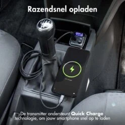 IMoshion FM Transmitter - Bluetooth Transmitter / Receiver Voor In De Auto - Handsfree Bellen & Muziek Afspelen Via O.a. Spotify - Carkit & Autolader Met USB-C -Auto-Onderdelen 1200x1200 172