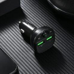 ISHIVA Premium Bluetooth FM Transmitter - 2x Fast Charger 3.4A USB Poort - Capaciteit Tot 64GB SD Kaart Of USB - Aluminiumlegering - Autolader - Carkit - Autoradio - Fm Transmitter Bluetooth Auto - Fm Transmitter Iphone - Fm Transmitter Auto -Auto-Onderdelen 1200x1200 194