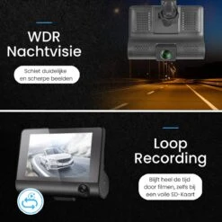 Living Needs Dashcam- Dashcam Voor Auto - Voor En Achter Camera - Full HD - Parkeerstand Met Ingebouwde G-sensor - 170° Wijdhoeklens - Nachtvisie. -Auto-Onderdelen 1200x1200 21