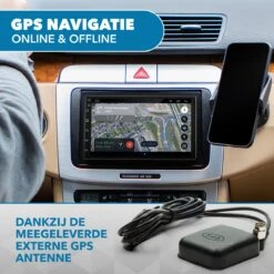 Universele Autoradio - Apple Carplay & Android Auto -Bluetooth - Navigatie - Handsfree - Android Met Google Play -7'' Touchscreen -Auto-Onderdelen 1200x1200 258