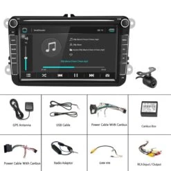 Carplay - Android Auto - Rns510 Geschikt Voor Volkswagen - Autoradio Met Bluetooth - 2gb+32gb - HD Achteruitrijcamera -Auto-Onderdelen 1200x1200 269