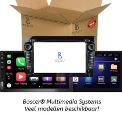 Boscer® Autoradio | Android 10 | Volkswagen, Skoda & Seat | Navigatiesysteem | 7' HD Scherm | Achteruitrijcamera -Auto-Onderdelen 1200x1200 277